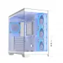 PC-Gehäuse ASUS A32 PLUS/WT/TG/ARGB Mid Tower, weiß, ATX, gehärtetes Glas, ARGB, USB-C, unterstützt GPUs bis 420 mm