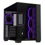 PC-Gehäuse ASUS A32 PLUS ATX, schwarz — gehärtetes Glas, RGB-Lüfter, USB-C, unterstützt ATX/Micro-ATX/Mini-ITX