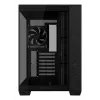 PC-Gehäuse ASUS A32 PLUS ATX, schwarz — gehärtetes Glas, RGB-Lüfter, USB-C, unterstützt ATX/Micro-ATX/Mini-ITX