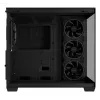 PC-Gehäuse ASUS A32 PLUS ATX, schwarz — gehärtetes Glas, RGB-Lüfter, USB-C, unterstützt ATX/Micro-ATX/Mini-ITX