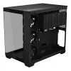 PC-Gehäuse ASUS A32 PLUS ATX, schwarz — gehärtetes Glas, RGB-Lüfter, USB-C, unterstützt ATX/Micro-ATX/Mini-ITX