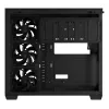 PC-Gehäuse ASUS A32 PLUS ATX, schwarz — gehärtetes Glas, RGB-Lüfter, USB-C, unterstützt ATX/Micro-ATX/Mini-ITX