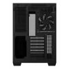 PC-Gehäuse ASUS A32 PLUS ATX, schwarz — gehärtetes Glas, RGB-Lüfter, USB-C, unterstützt ATX/Micro-ATX/Mini-ITX