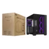 PC-Gehäuse ASUS A32 PLUS ATX, schwarz — gehärtetes Glas, RGB-Lüfter, USB-C, unterstützt ATX/Micro-ATX/Mini-ITX
