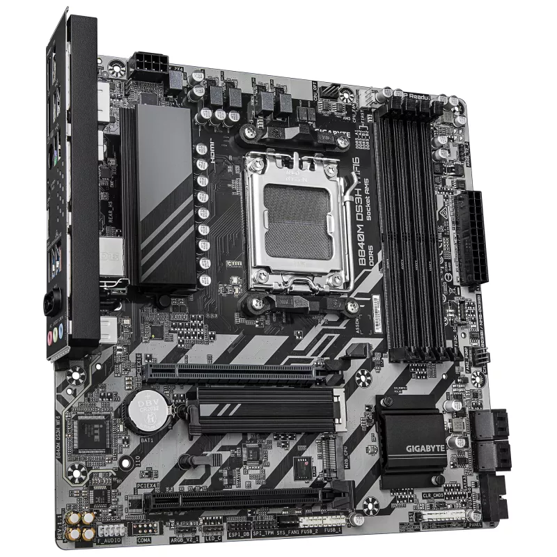 Motherboard GIGABYTE B840M DS3H WIFI6, AMD B840, Sockel AM5, Micro ATX