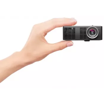 Projektor OPTOMA ML750i LED DLP WXGA 450 ANSI lm, Wurfverhältnis 1,5:1, feste Brennweite, 3D, schwarz