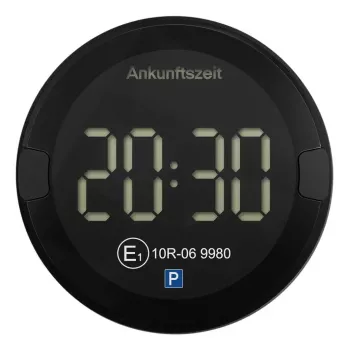 Parkscheibe OOONO P-Disc No2 Schwarz Elektronisch