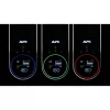 APC Back-UPS Pro, 2200VA/1320W, Tower, 230V, 4x Schuko- und 2x IEC C13-Ausgänge, RGB-Beleuchtung, reine Sinuswelle, Arctic (Weiß)