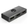 HAMA 8K HDMI Bidirektionaler Umschalter — 1 Eingang auf 2 Ausgänge / 2 Eingänge auf 1 Ausgang, Modell 00205324