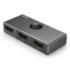 HAMA 8K HDMI Bidirektionaler Umschalter — 1 Eingang auf 2 Ausgänge / 2 Eingänge auf 1 Ausgang, Modell 00205324