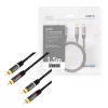 Audio-Kabel LogiLink CA1203 1,5 m 2x Cinch Schwarz