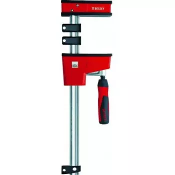 Bessey Korpuszwinge REVO KRE 1250/95 (Modell KRE125-2K) - verstellbare 1250 mm Schiene, 95 mm Ausladung