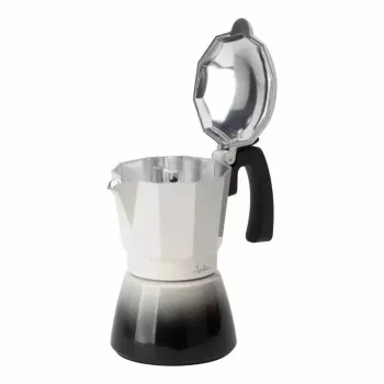 Moka-Kanne Jata HCAF2412 0,7 l Schwarz Weiß 108 mm Breite 1 Stk.