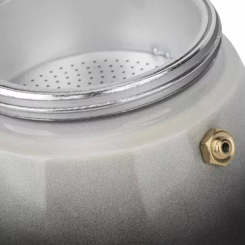 Moka-Kanne Jata HCAF2412 0,7 l Schwarz Weiß 108 mm Breite 1 Stk.