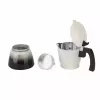 Moka-Kanne Jata HCAF2412 0,7 l Schwarz Weiß 108 mm Breite 1 Stk.