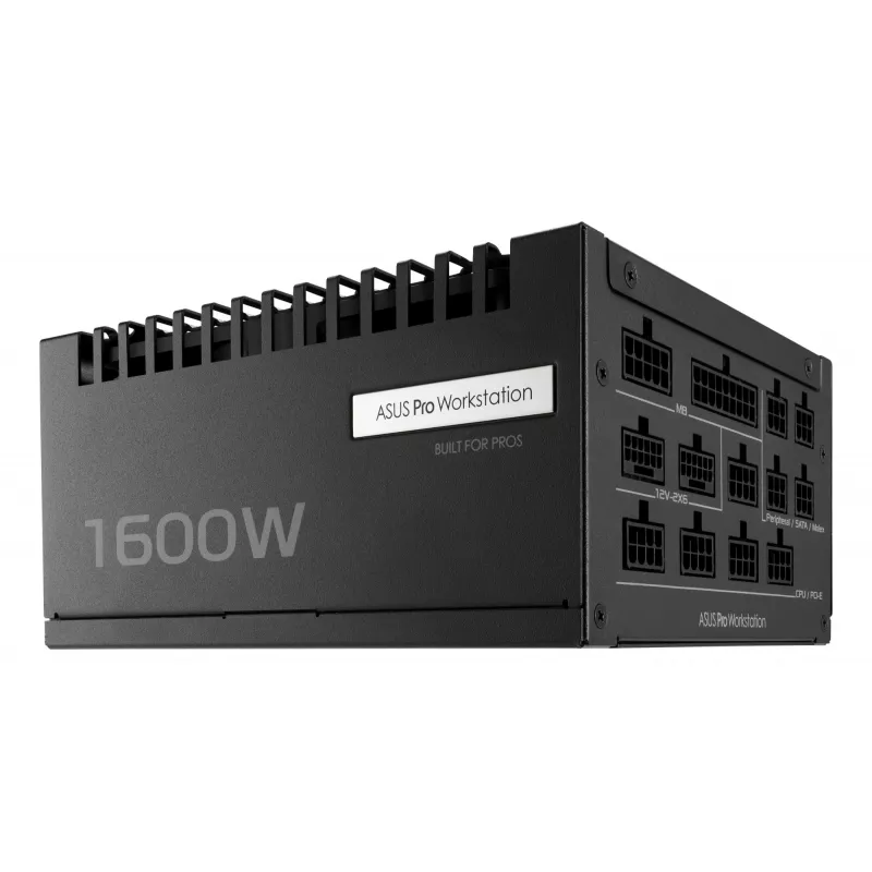 ASUS Pro WS 1600W Platinum Netzteil 20+4 pin ATX ATX Schwarz