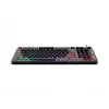 Tastatur MSI Forge GK110 – Full-Size (100 %), USB kabelgebunden, QWERTY US-Englisch, Membran, RGB-Hintergrundbeleuchtung, 97 Tasten, Schwarz