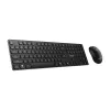 MSI FORGE K210 WIRELESS COMBO Tastatur Maus enthalten Home/Office USB QWERTY US English Schwarz