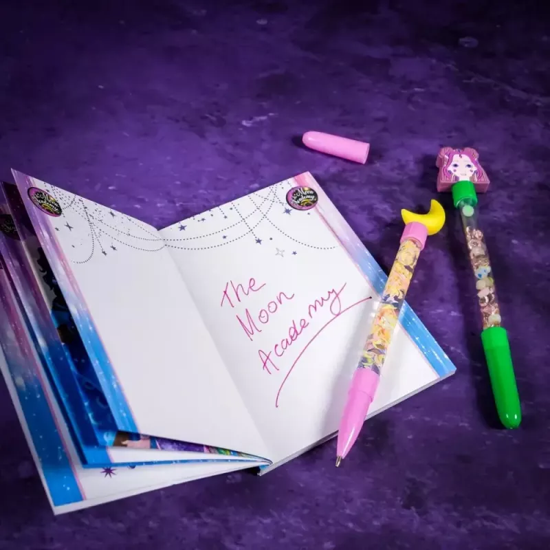 Lernset Liscianigiochi Moon Academy — Mondstifte und Tagebuch