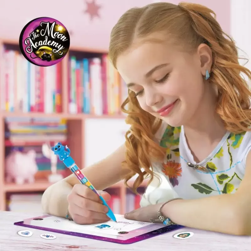 Lernset Liscianigiochi Moon Academy — Mondstifte und Tagebuch