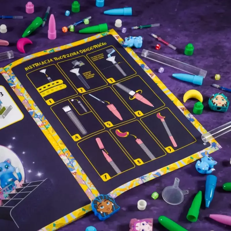 Lernset Liscianigiochi Moon Academy — Mondstifte und Tagebuch