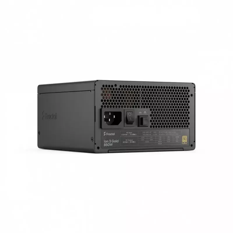 Netzteil fractal design FDE Ion 3 GOLD 850W 80+ Gold, schwarz