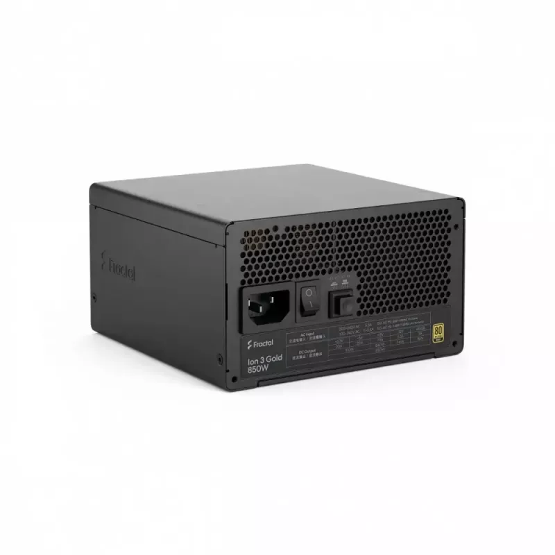 Netzteil fractal design FDE Ion 3 GOLD 850W 80+ Gold, schwarz