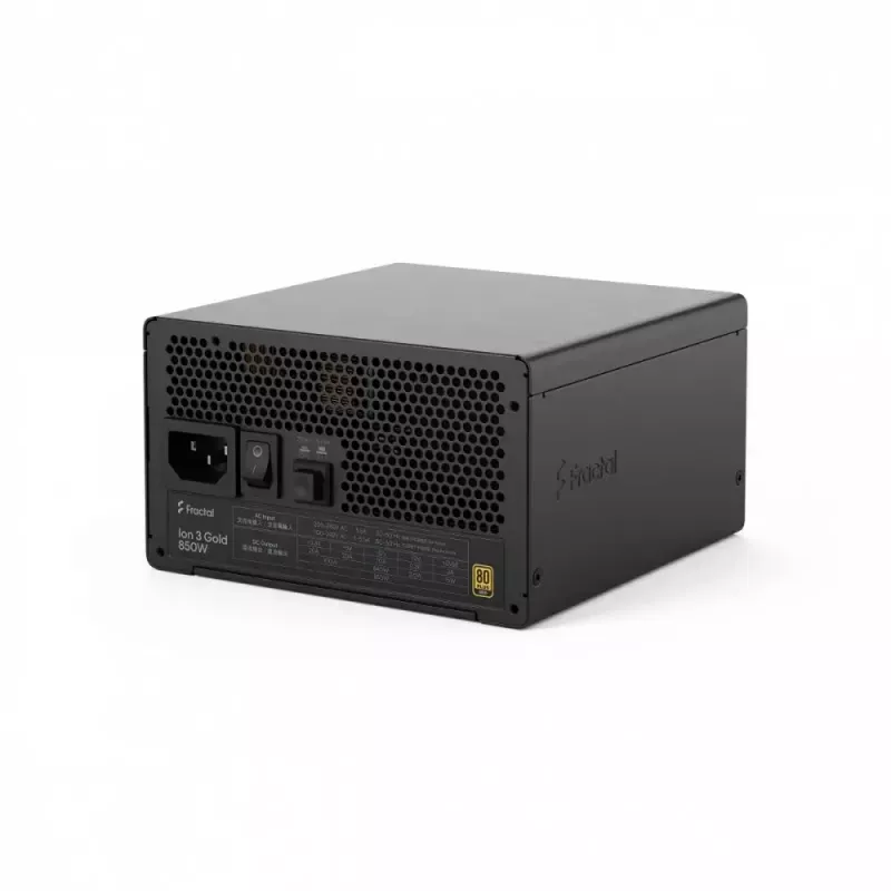 Netzteil fractal design FDE Ion 3 GOLD 850W 80+ Gold, schwarz