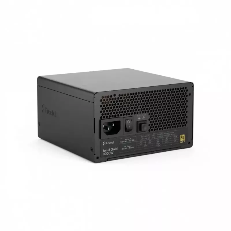 fractal design FDE Ion 3 GOLD 1000W 80+ GOLD Schwarz Netzteil