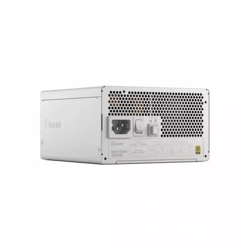 Netzteil fractal design FDE Ion 3 GOLD 1000W 80+ GOLD Weiß — 1000 W, 80+ Gold Effizienz, ATX