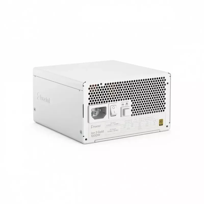 Netzteil fractal design FDE Ion 3 GOLD 1000W 80+ GOLD Weiß — 1000 W, 80+ Gold Effizienz, ATX