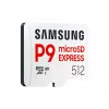 microSDXC-Speicherkarte Samsung P9 Express 512 GB, UHS-I, Lesen 800 MB/s, V30, U1, weiß