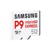 microSDXC-Speicherkarte Samsung P9 Express 512 GB, UHS-I, Lesen 800 MB/s, V30, U1, weiß