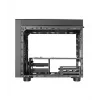 Computergehäuse CHIEFTEC CI-03B-OP Cube Schwarz — Cube-Formfaktor, unterstützt Micro ATX/Mini-ITX, 2x 3,5 Zoll + 2x 2,5 Zoll, 1x 200-mm-Frontlüfter