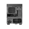 Computergehäuse CHIEFTEC CI-03B-OP Cube Schwarz — Cube-Formfaktor, unterstützt Micro ATX/Mini-ITX, 2x 3,5 Zoll + 2x 2,5 Zoll, 1x 200-mm-Frontlüfter