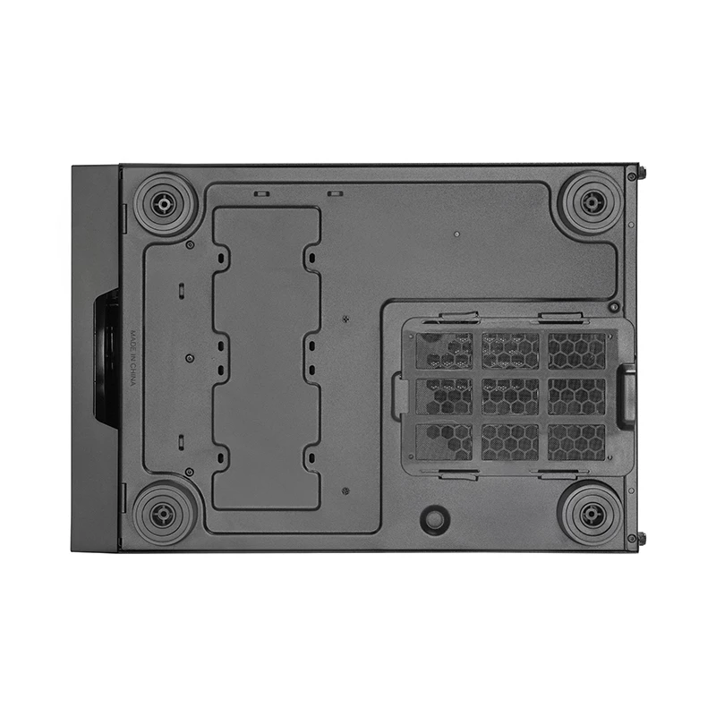 Computergehäuse CHIEFTEC CI-03B-OP Cube Schwarz — Cube-Formfaktor, unterstützt Micro ATX/Mini-ITX, 2x 3,5 Zoll + 2x 2,5 Zoll, 1x 200-mm-Frontlüfter