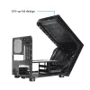 Computergehäuse CHIEFTEC CI-03B-OP Cube Schwarz — Cube-Formfaktor, unterstützt Micro ATX/Mini-ITX, 2x 3,5 Zoll + 2x 2,5 Zoll, 1x 200-mm-Frontlüfter