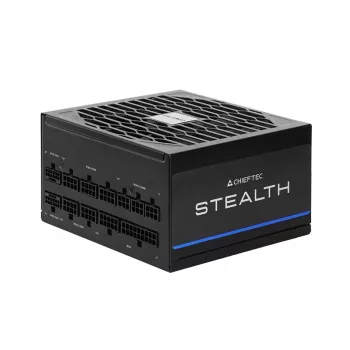 Netzteil CHIEFTEC Stealth Vega M Series SPX-1200-FC 1200W 24-pol ATX 80 PLUS Platinum schwarz 135 mm Lüfter
