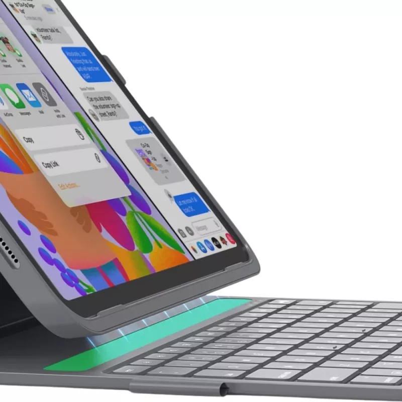 DEQSTER schlank PRO Tastatur 10,9 Zoll/11 Zoll QWERTZ Deutsch Mechanisch Kabellos