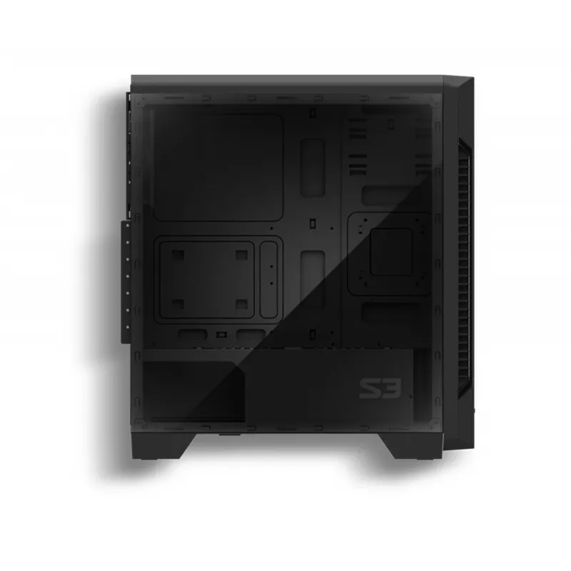 Zalman S3 Computergehäuse Midi Tower Schwarz