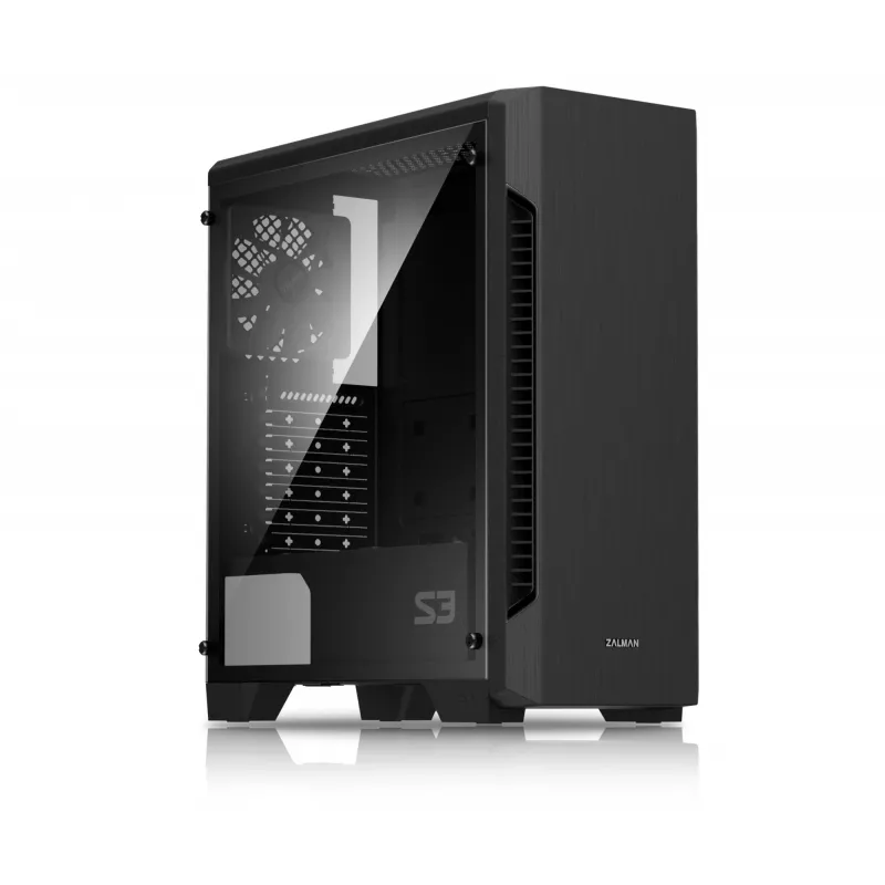 Zalman S3 Computergehäuse Midi Tower Schwarz