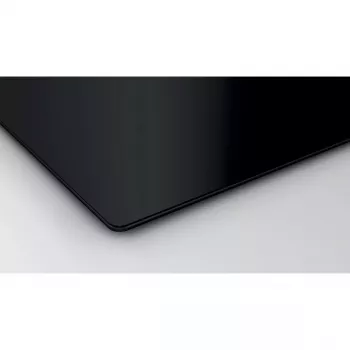 Induktionskochfeld Bosch Serie 4 PUE611BB5D, 4-Zonen rahmenlos, schwarz, 59,2×51 mm, Glaskeramik, Touch-Steuerung