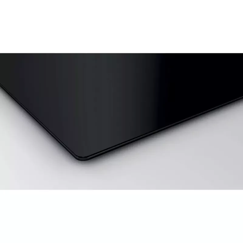 Induktionskochfeld Bosch Serie 4 PUE611BB5D, 4-Zonen rahmenlos, schwarz, 59,2×51 mm, Glaskeramik, Touch-Steuerung