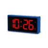 Digitaler Wecker Hama Ibiza Blau LCD Batterie USB 150x34x73mm