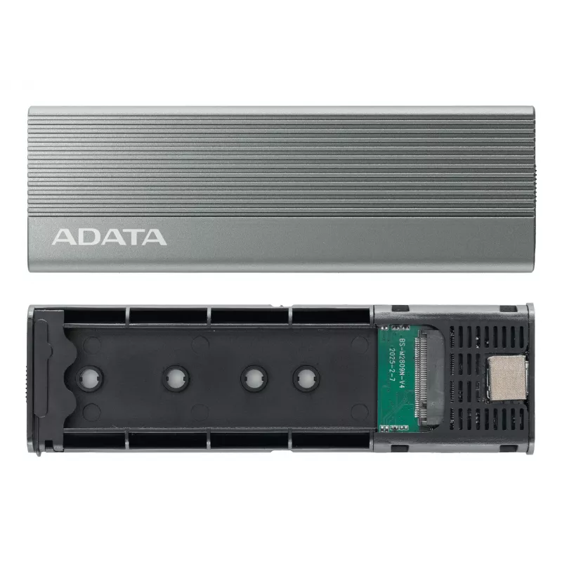 SSD-Gehäuse ADATA EC680 Grau M.2 USB Type-C PCIe