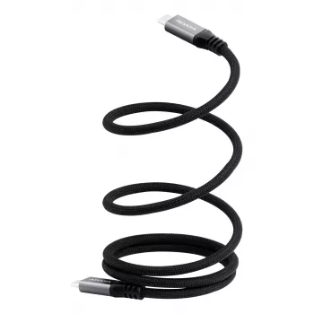 USB C auf USB C Datenkabel ADATA CACCU3-100W-100AN-BK — USB 3.2 Gen 2 (10 Gbit/s), 1 m, Schwarz