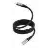 USB C auf USB C Datenkabel ADATA CACCU3-100W-100AN-BK — USB 3.2 Gen 2 (10 Gbit/s), 1 m, Schwarz