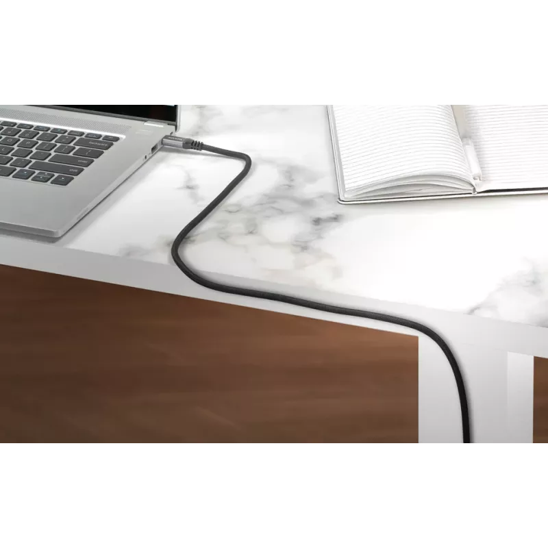 USB C auf USB C Datenkabel ADATA CACCU3-100W-100AN-BK — USB 3.2 Gen 2 (10 Gbit/s), 1 m, Schwarz