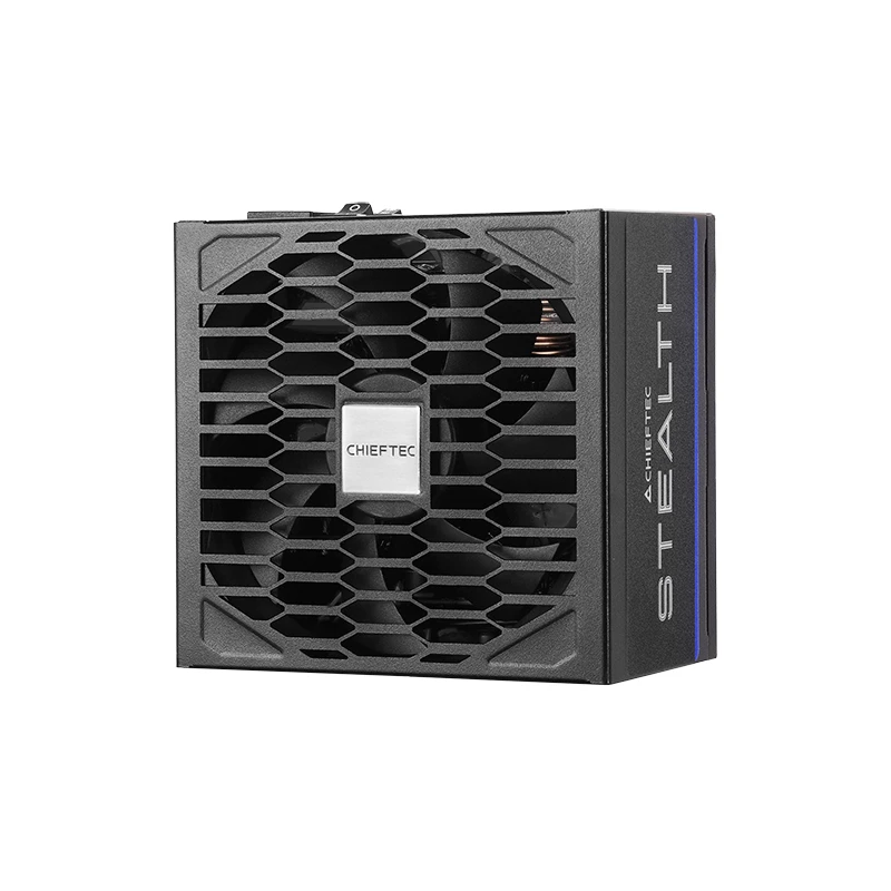 Netzteil CHIEFTEC Stealth Vega M SPX-1000-FC 1000W 24-pin ATX 80 PLUS Platinum, 135 mm Lüfter, Schwarz
