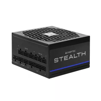 Netzteil CHIEFTEC Stealth Vega M SPX-1000-FC 1000W 24-pin ATX 80 PLUS Platinum, 135 mm Lüfter, Schwarz